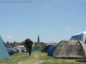 Campingplatz vom Festung Open Air