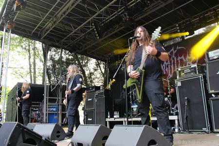 Vomitory mit Swedeath beim CMOA 2024